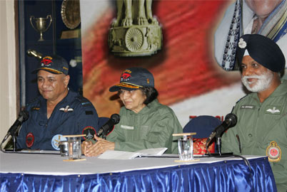 Smt. Pratibha Patil at Armed Forces