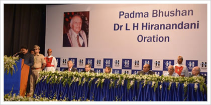 Smt. Pratibha Patil at Padmabhushan Dr. H. L. Hiranandani Oration and Award function Smt. Pratibha Patil at Padmabhushan Dr. H. L. Hiranandani Oration and Award function