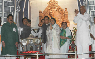 Pratibha Patil at Amravati