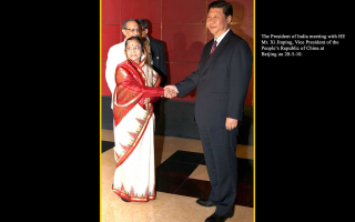 Pratibha Patil at China
