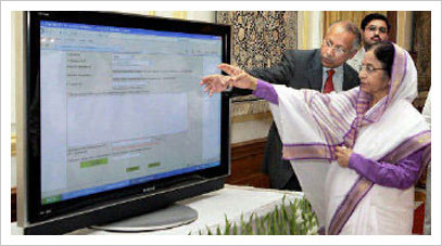 Pratibha Patil- Launching President’s Helpline