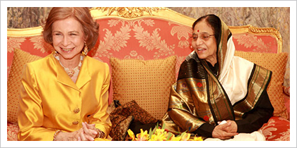 Smt. Pratibha Patil at Spain