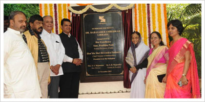 Pratibha Patil at Dr. Babasaheb Ambedkar Library Inauguration function