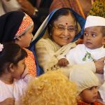 Pratibha Patil at Children Day