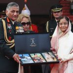 Smt. Pratibha Patil- army day reception