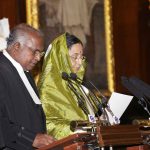 Pratibha Patil at Presidential Oath