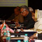 Pratibha Patil at meeting of the committee of governors on farmer industry partnership