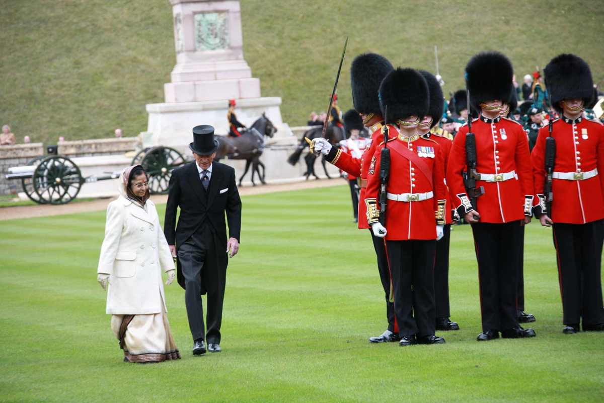 Guard of Honour- UK Pratibha Patil at UK