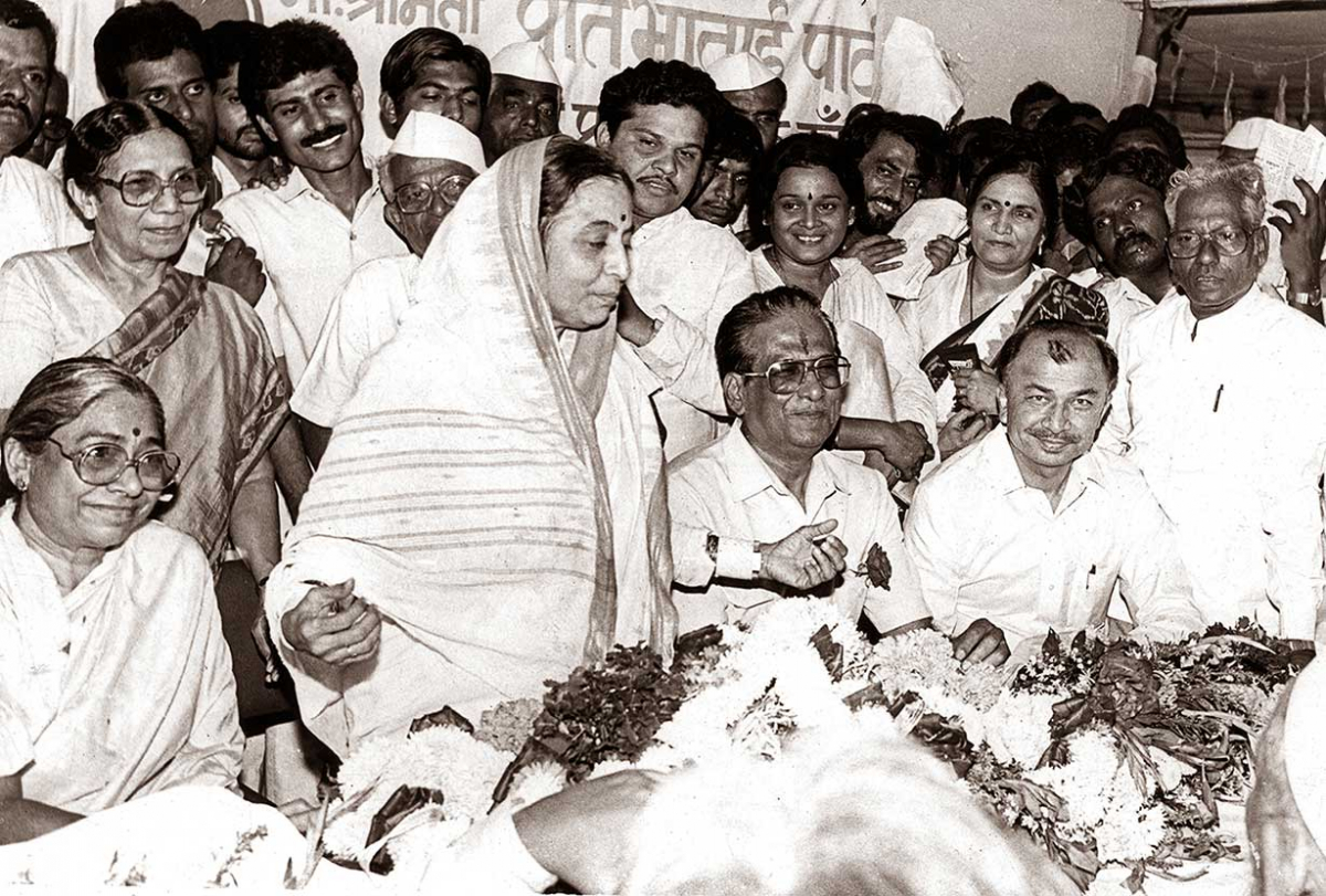 Addressing the Press Pratibha Patil